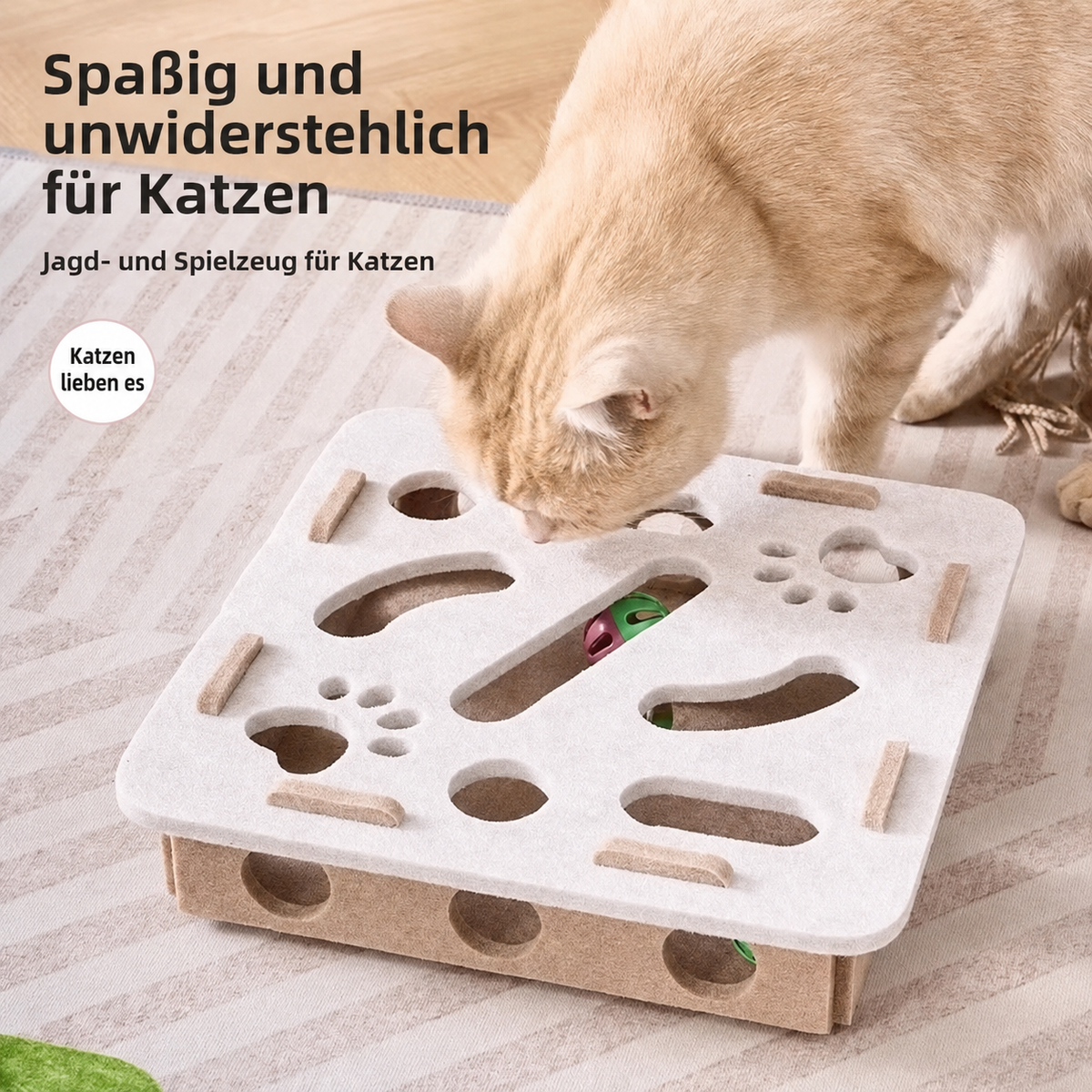 Katzen Spielbox - Perfekte Beschäftigung für dein Tier