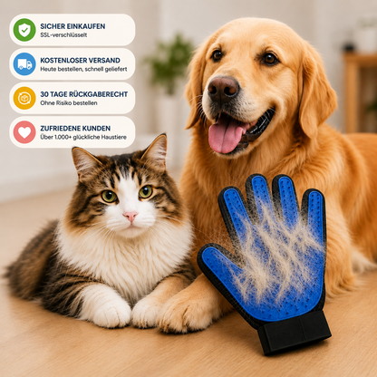 SoftPaw Glove — Haarentfernungshandschuh